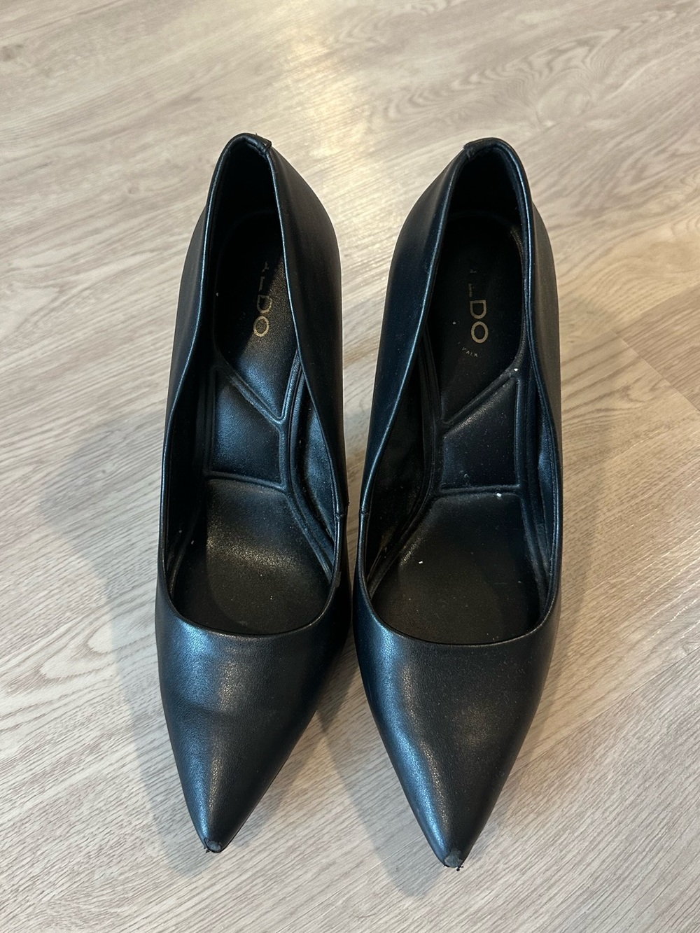 ALDO Black Pointed-Toe Women's Heels